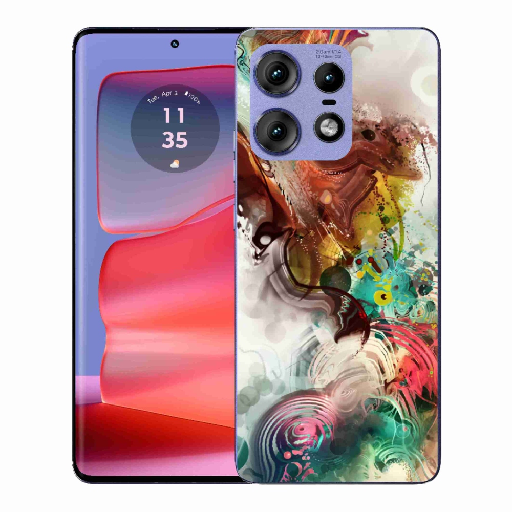 Gélový kryt mmCase na Motorola Edge 50 Pro - abstrakt 1