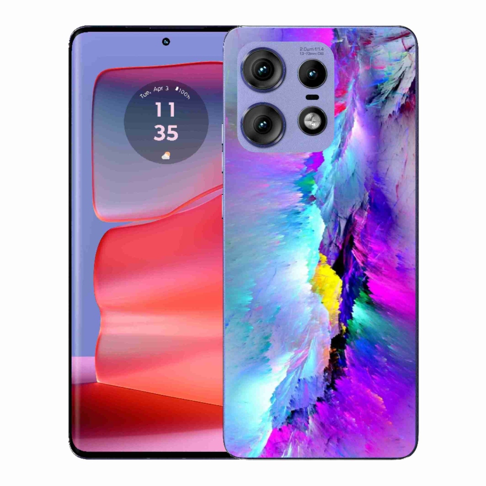 Gélový kryt mmCase na Motorola Edge 50 Pro - abstrakt