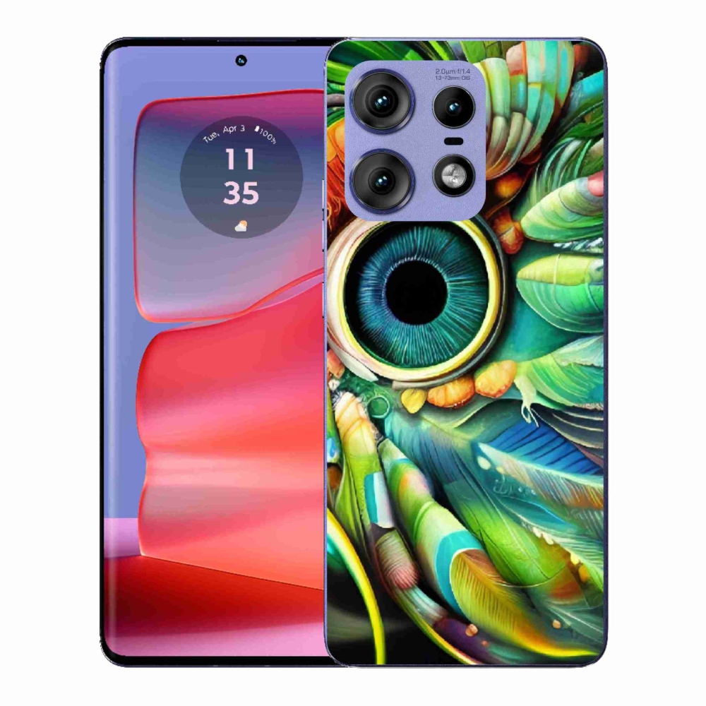 Gélový kryt mmCase na Motorola Edge 50 Pro - abstraktný motív 18