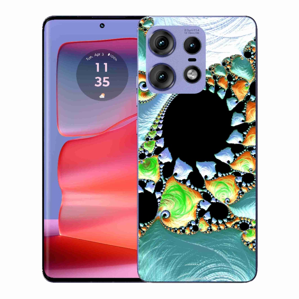 Gélový kryt mmCase na Motorola Edge 50 Pro - abstraktný motív 21