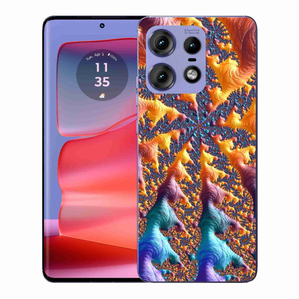 Gélový kryt mmCase na Motorola Edge 50 Pro - abstraktný motív 23