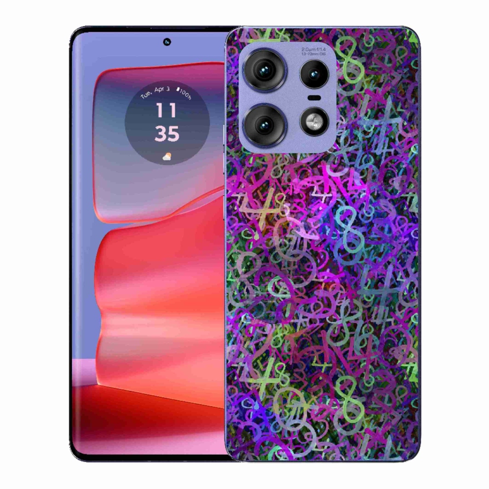 Gélový kryt mmCase na Motorola Edge 50 Pro - abstraktný motív 25