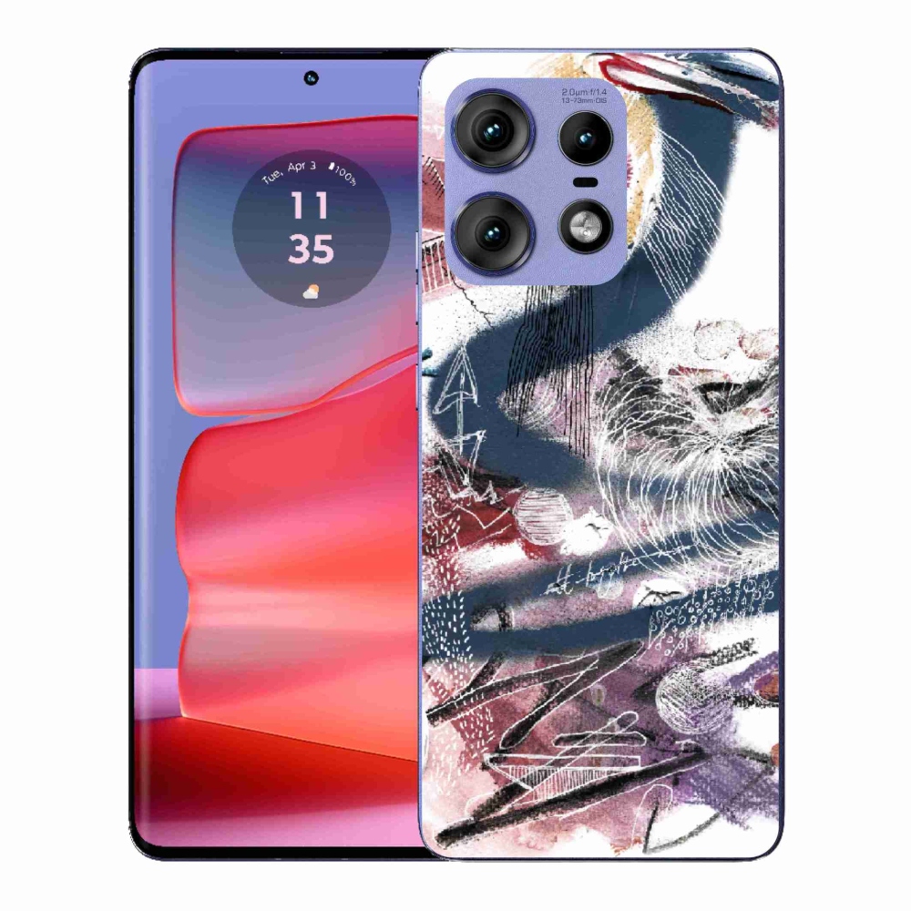 Gélový kryt mmCase na Motorola Edge 50 Pro - abstraktný motív 28