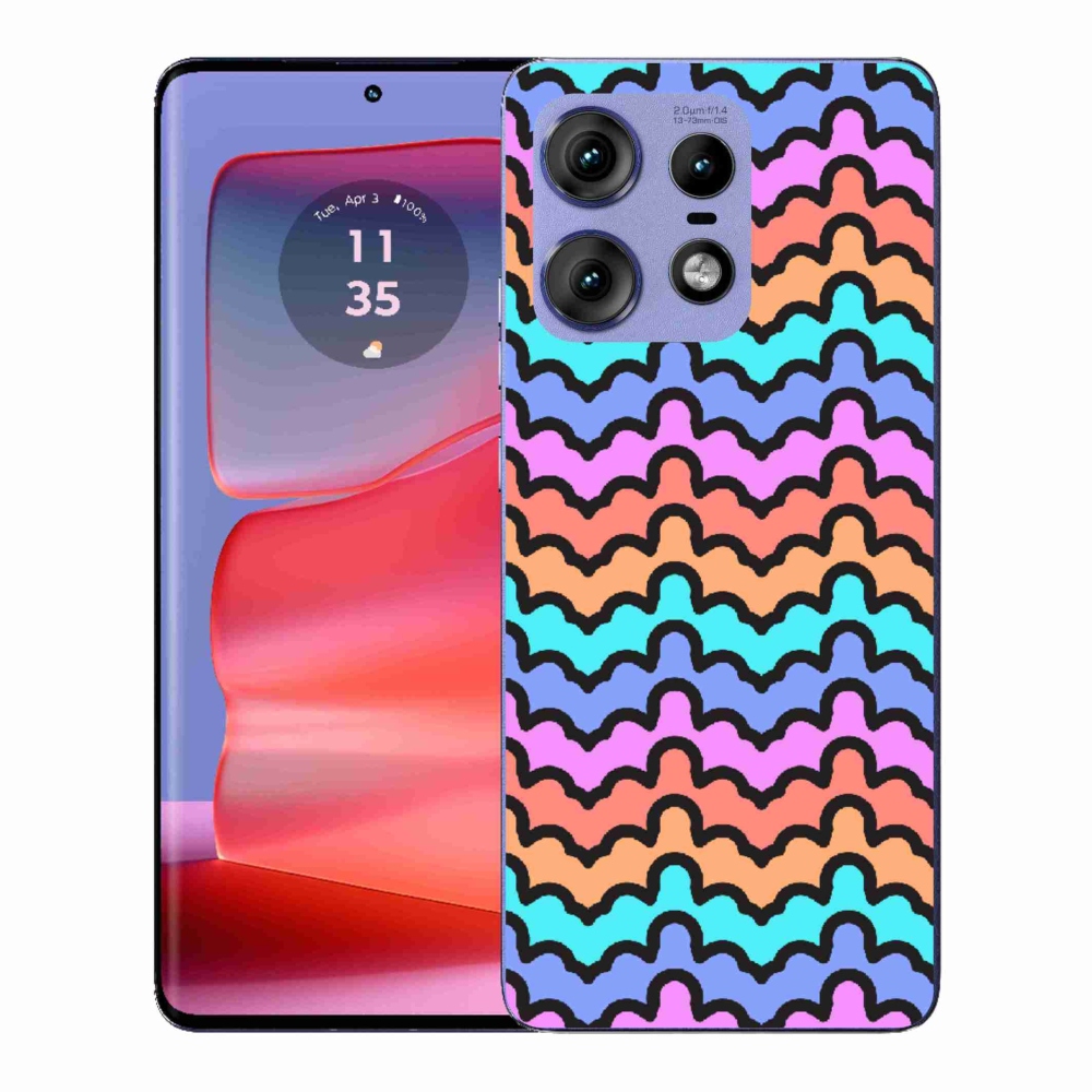 Gélový kryt mmCase na Motorola Edge 50 Pro - abstraktný motív 30