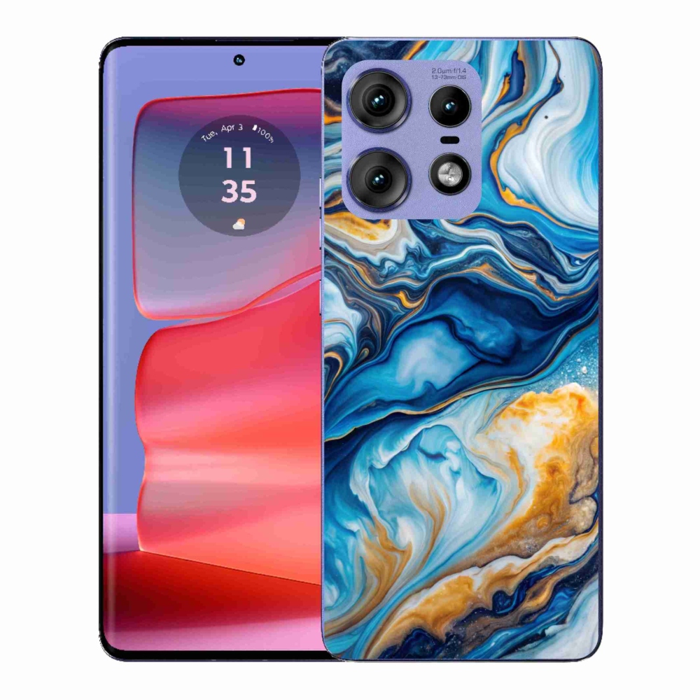 Gélový kryt mmCase na Motorola Edge 50 Pro - abstraktný motív 34