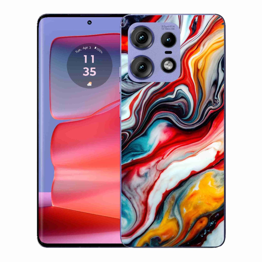 Gélový kryt mmCase na Motorola Edge 50 Pro - abstraktný motív 35