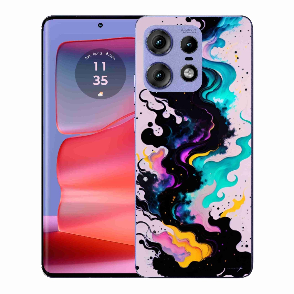 Gélový kryt mmCase na Motorola Edge 50 Pro - abstraktný motív 4