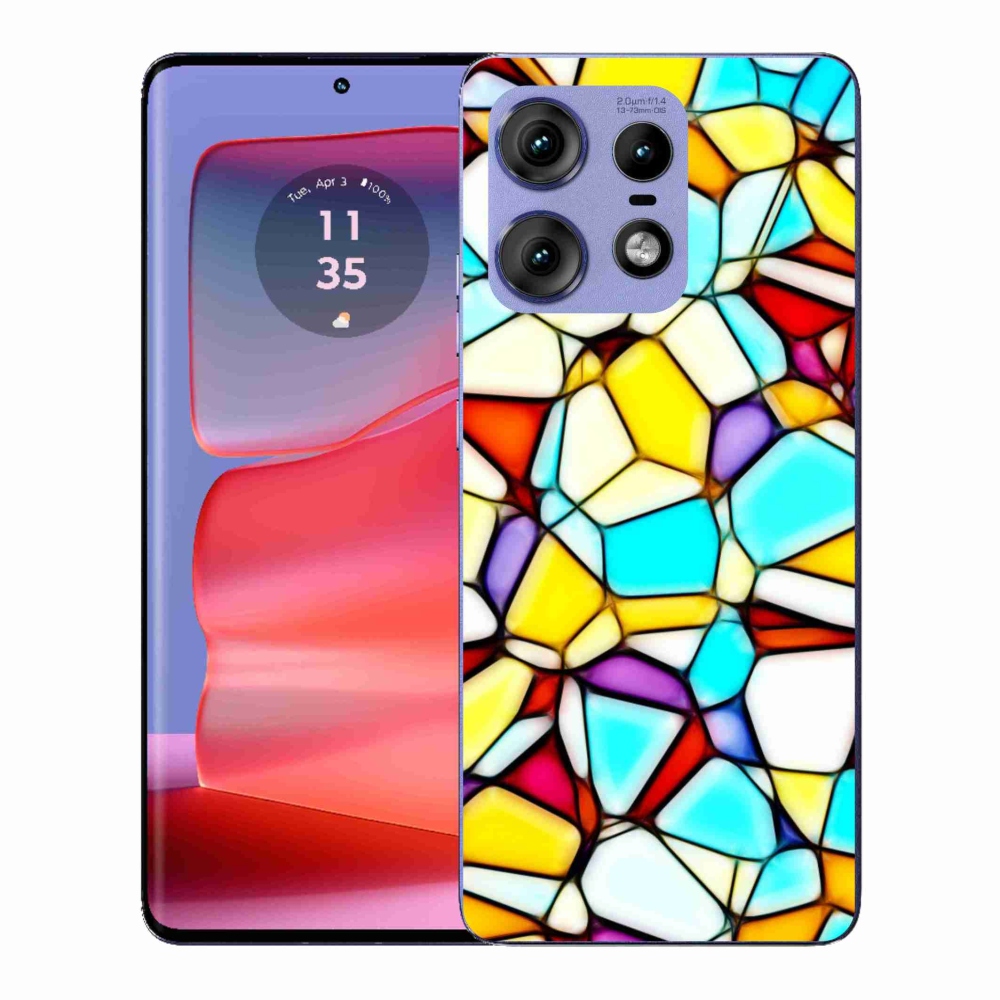 Gélový kryt mmCase na Motorola Edge 50 Pro - abstraktný motív 40