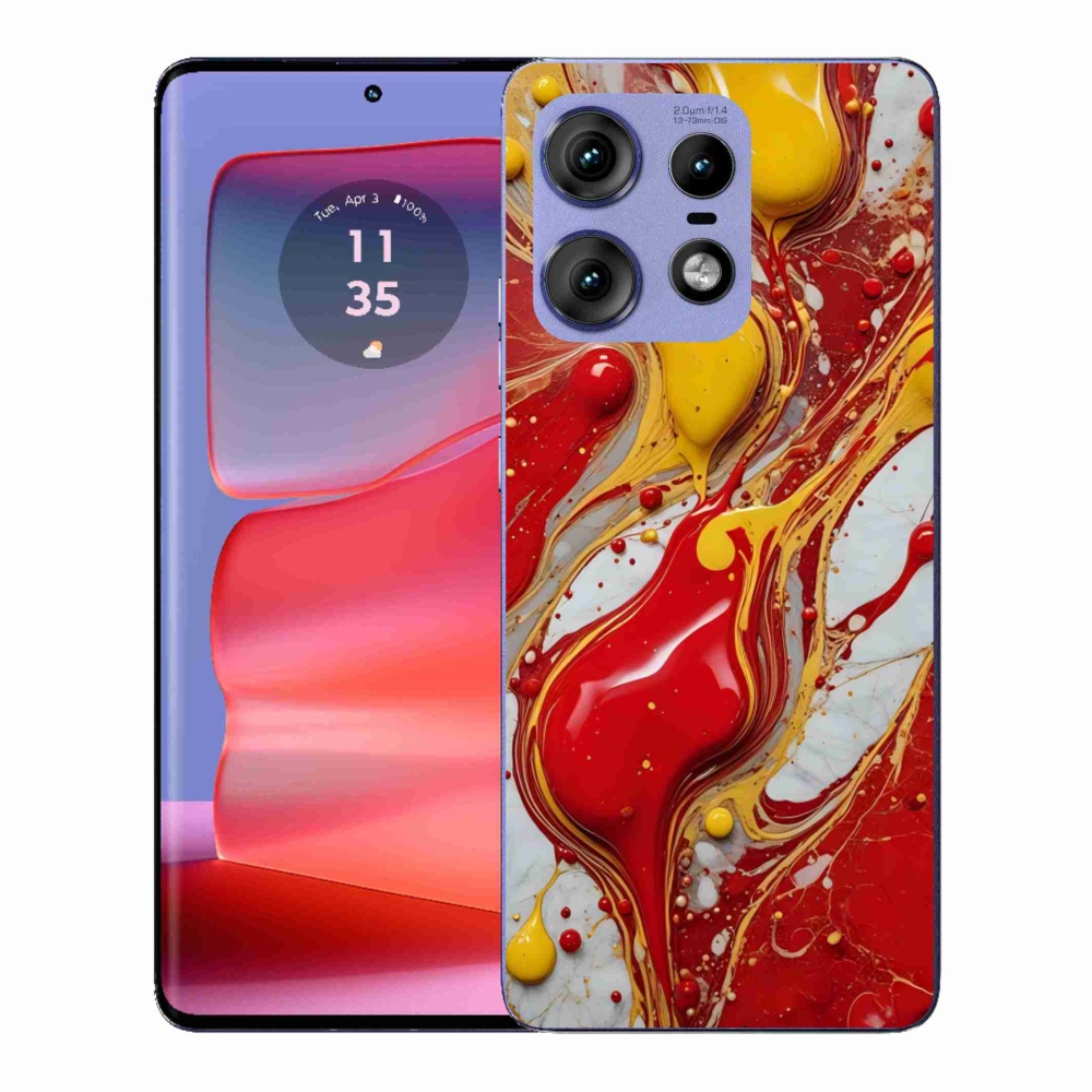 Gélový kryt mmCase na Motorola Edge 50 Pro - abstraktný motív 42