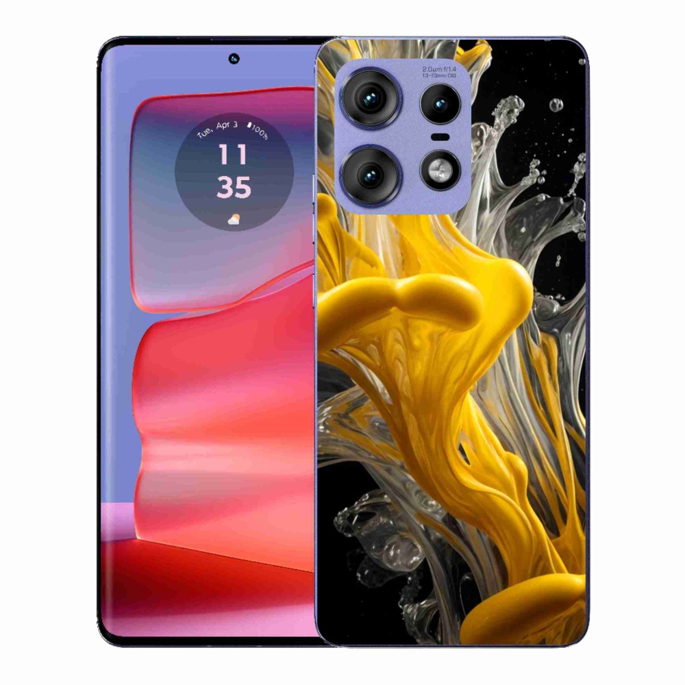 Gélový kryt mmCase na Motorola Edge 50 Pro - abstraktný motív 48