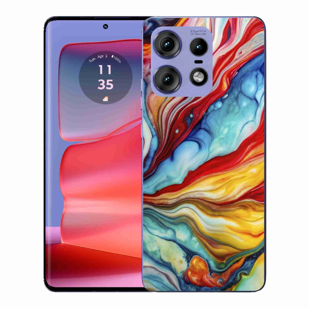 Gélový kryt mmCase na Motorola Edge 50 Pro - abstraktný motív 58