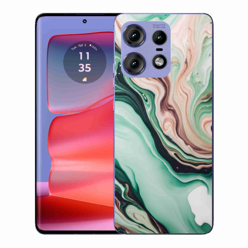 Gélový kryt mmCase na Motorola Edge 50 Pro - abstraktný motív 62