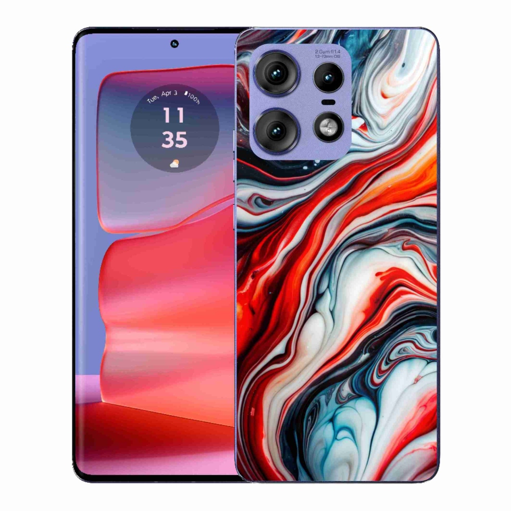 Gélový kryt mmCase na Motorola Edge 50 Pro - abstraktný motív 63