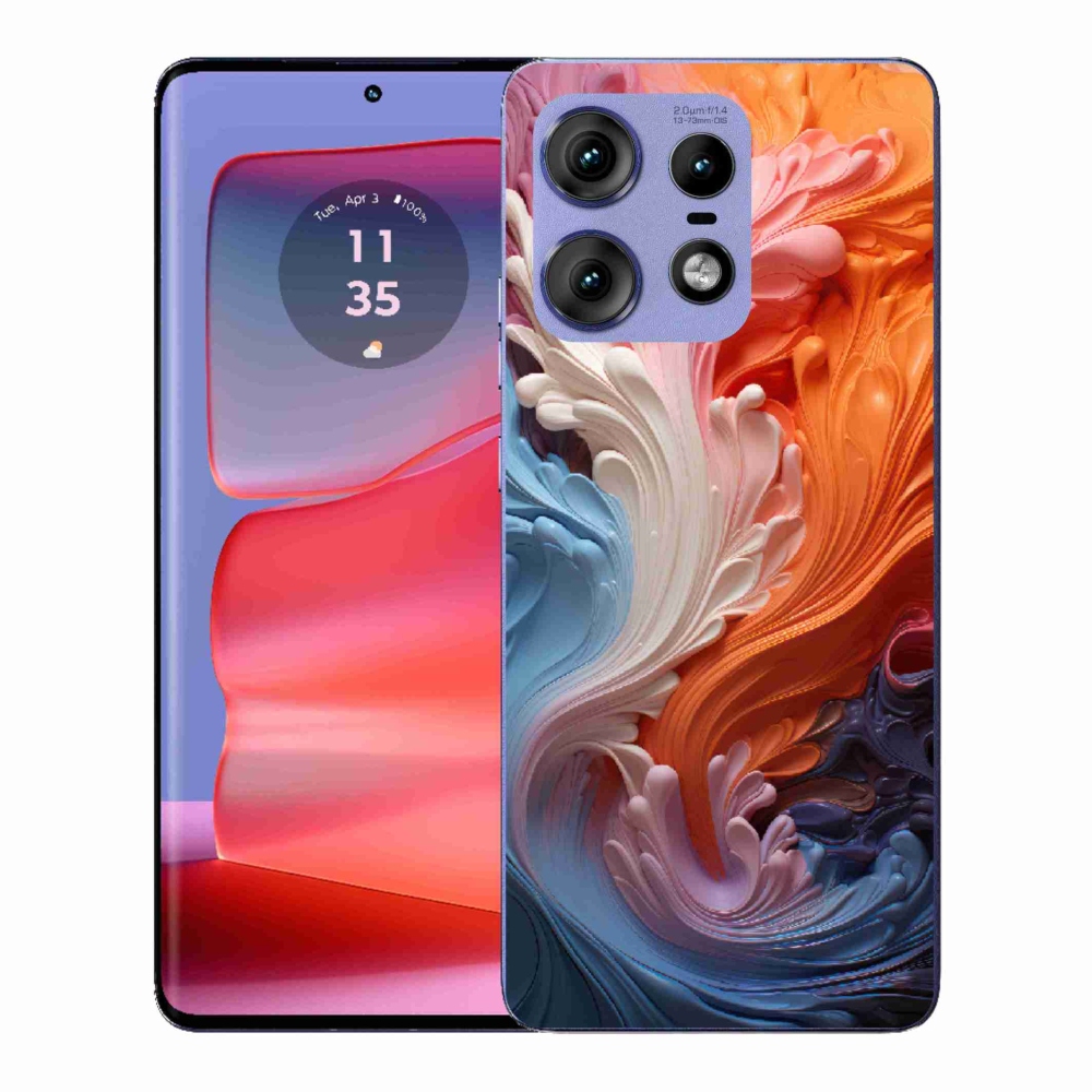 Gélový kryt mmCase na Motorola Edge 50 Pro - abstraktný motív 8
