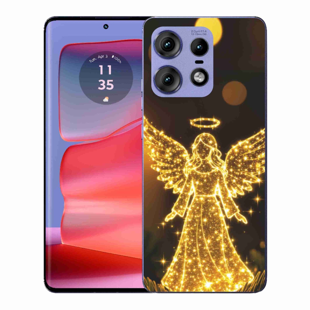 Gélový kryt mmCase na Motorola Edge 50 Pro - anjel