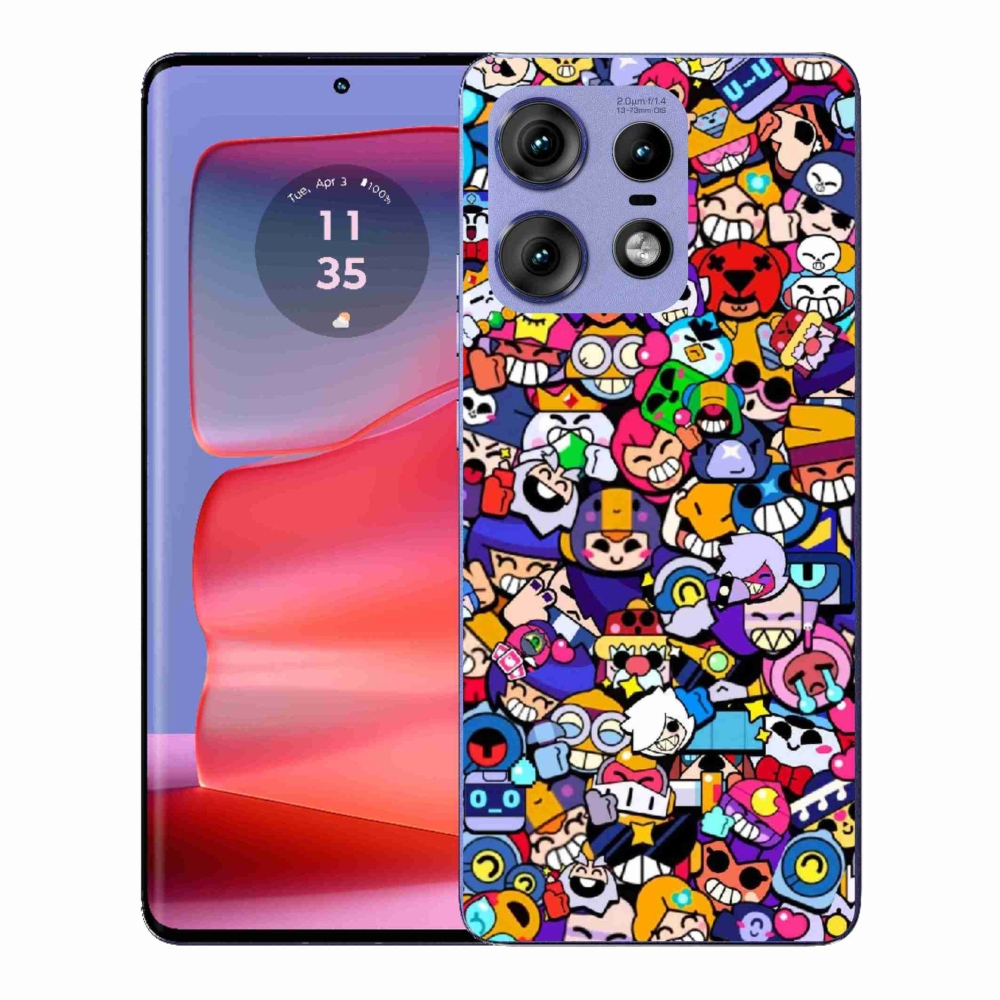Gélový kryt mmCase na Motorola Edge 50 Pro - brawl stars 2