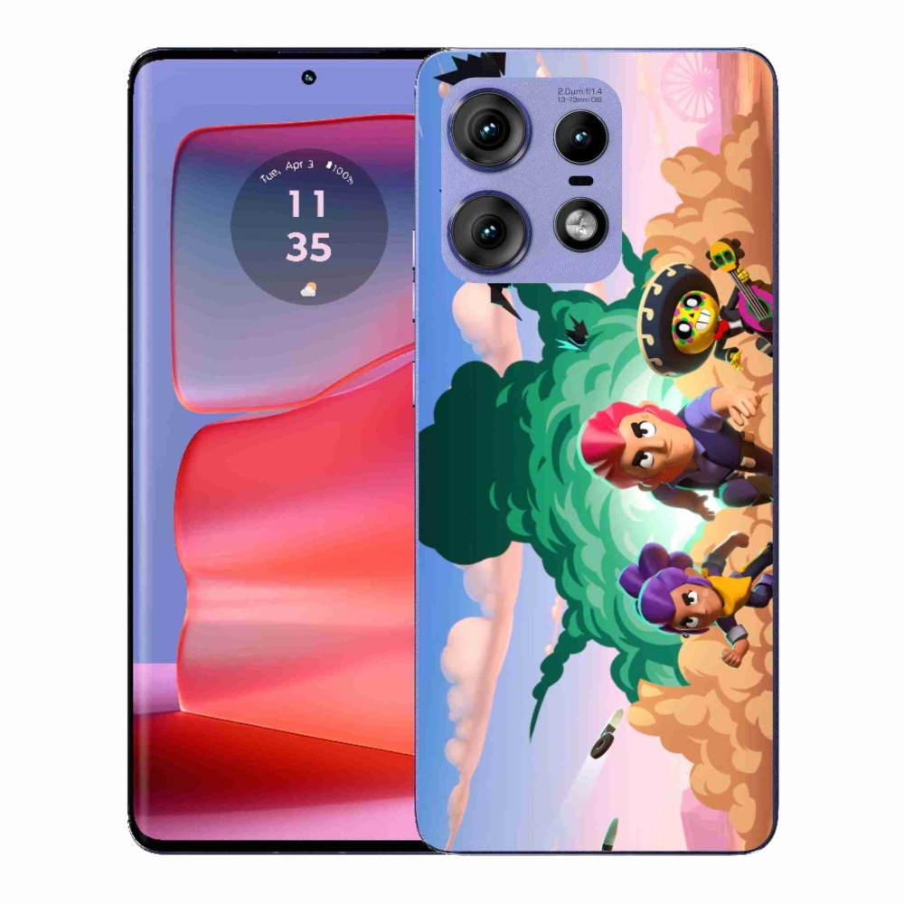 Gélový kryt mmCase na Motorola Edge 50 Pro - brawl stars