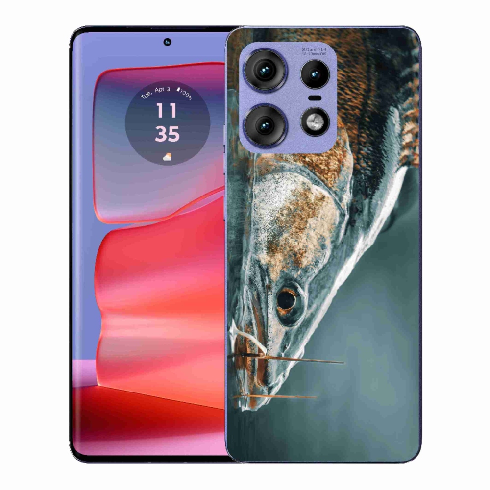 Gélový kryt mmCase na Motorola Edge 50 Pro - zubáč