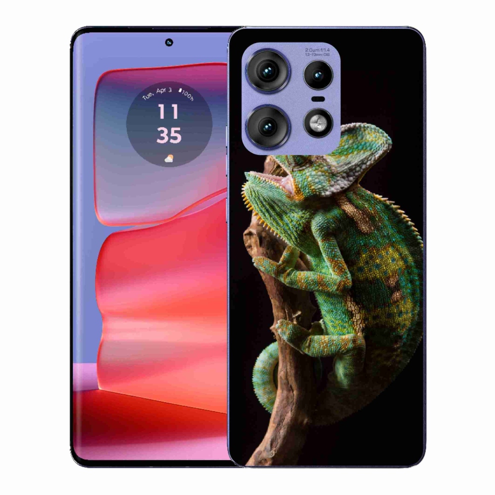 Gélový kryt mmCase na Motorola Edge 50 Pro - chameleón