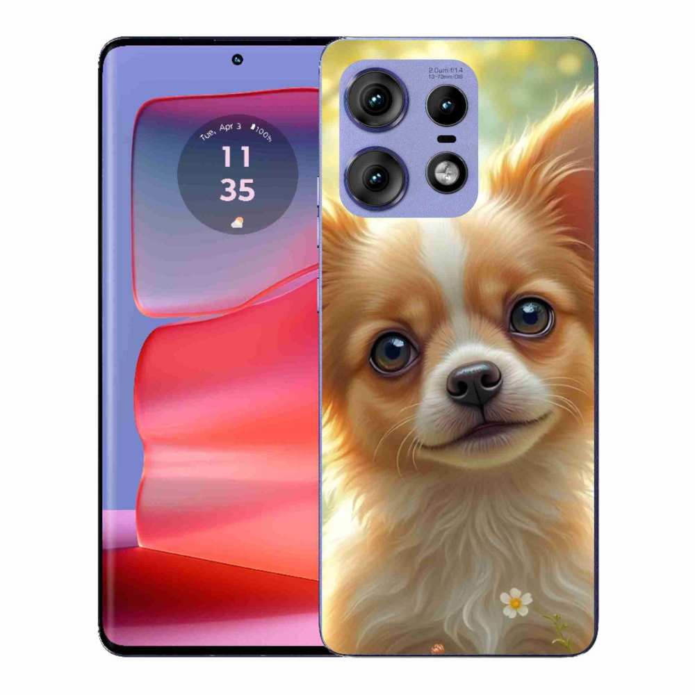 Gélový kryt mmCase na Motorola Edge 50 Pro - čivava 5