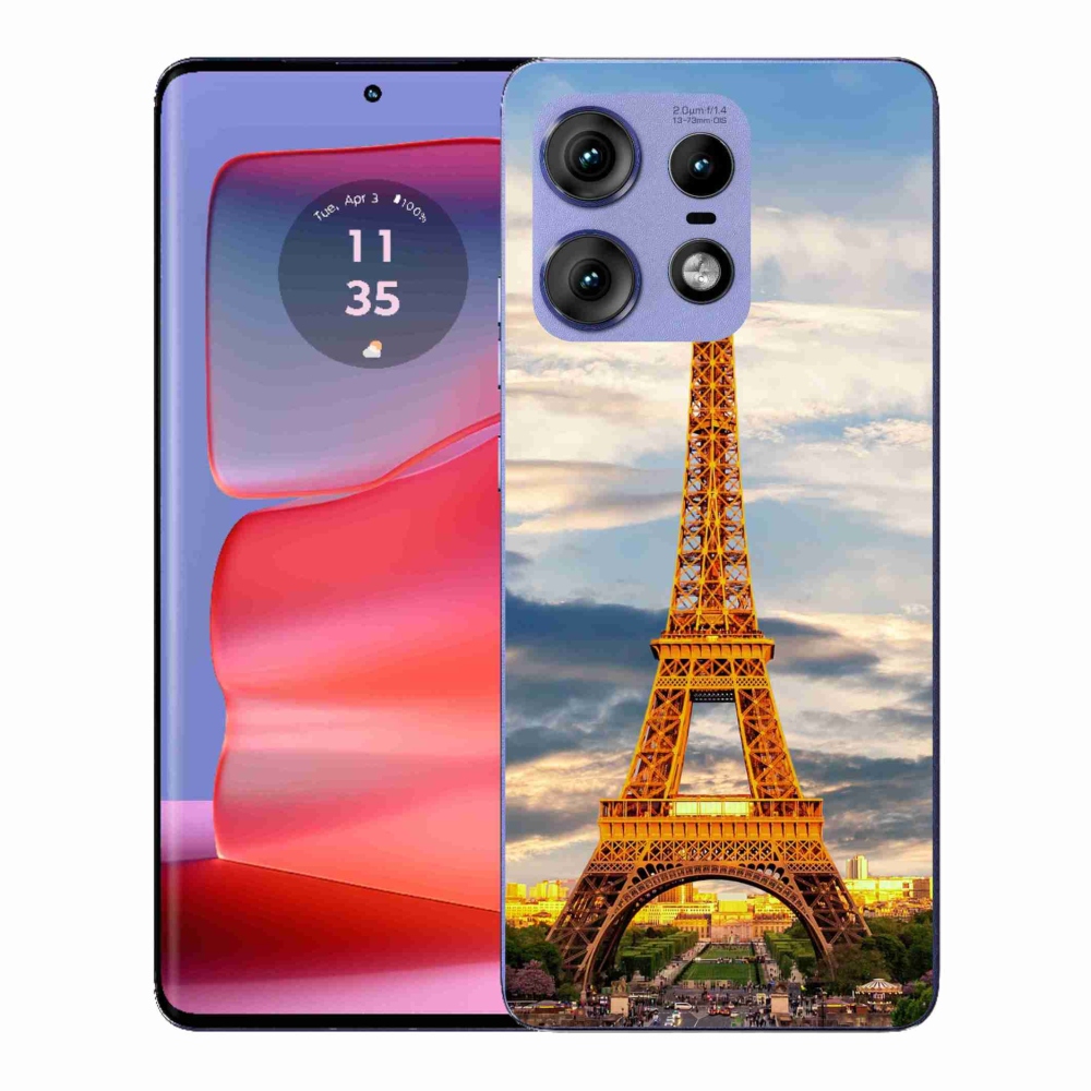 Gélový kryt mmCase na Motorola Edge 50 Pro - eiffelova veža 3