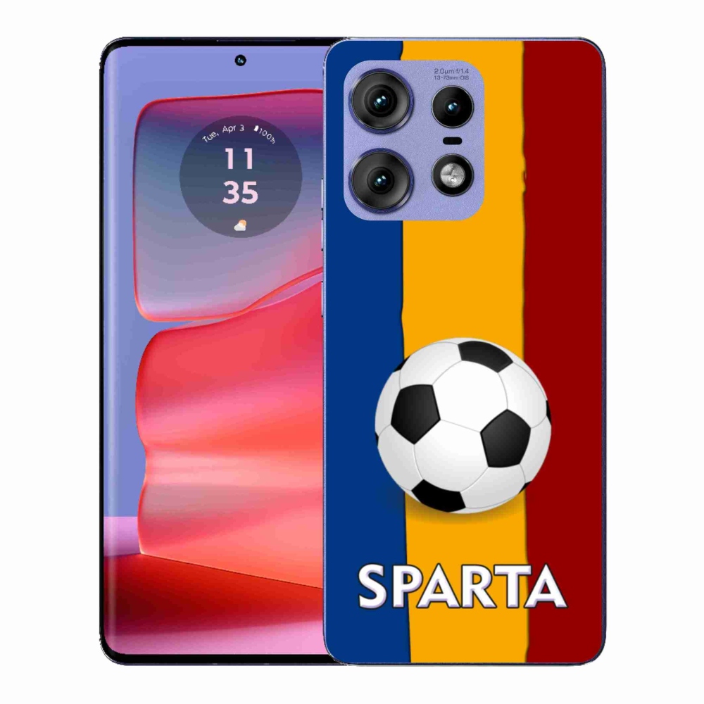 Gélový kryt mmCase na Motorola Edge 50 Pro - futbal 1