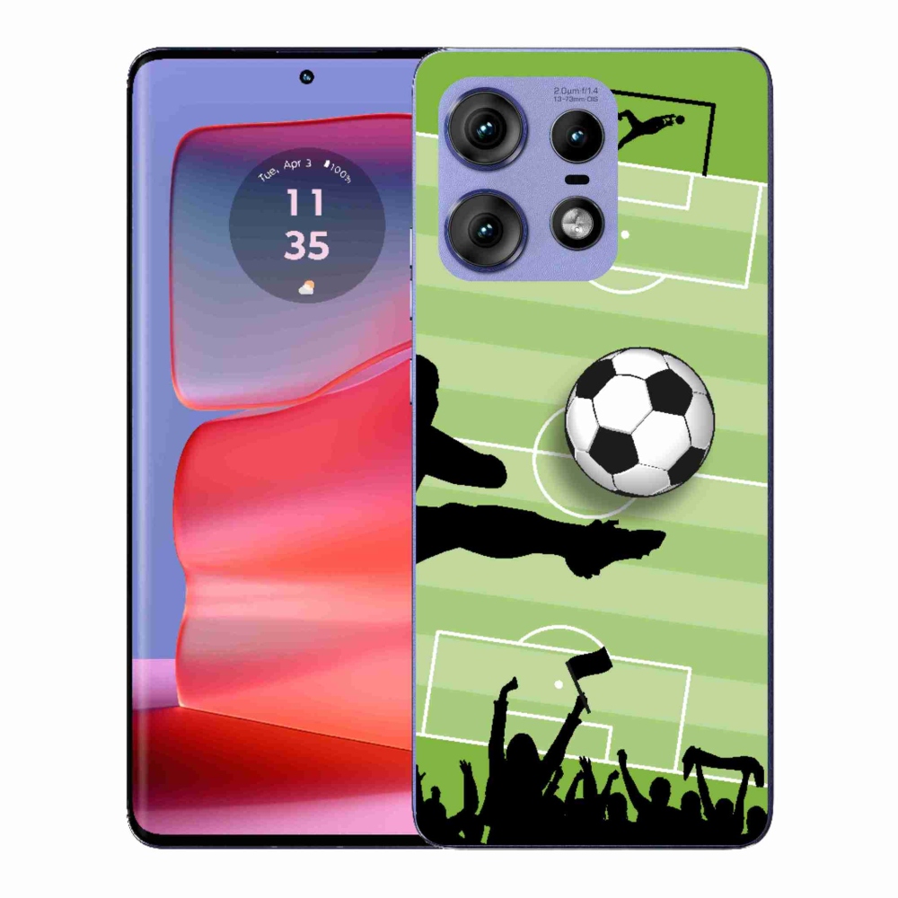 Gélový kryt mmCase na Motorola Edge 50 Pro - futbal 3