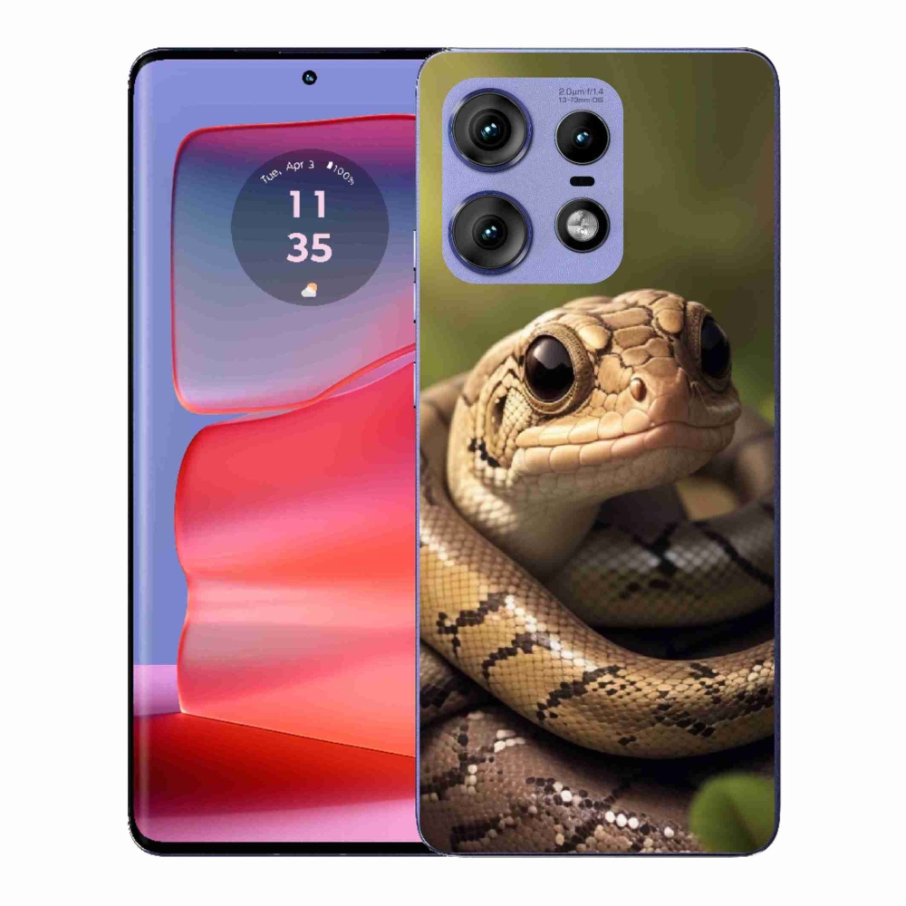 Gélový kryt mmCase na Motorola Edge 50 Pro - had 1