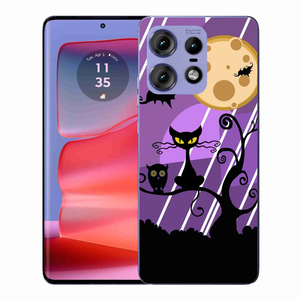 Gélový kryt mmCase na Motorola Edge 50 Pro - halloween