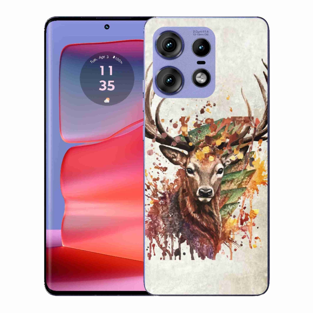 Gélový kryt mmCase na Motorola Edge 50 Pro - jeleň 1