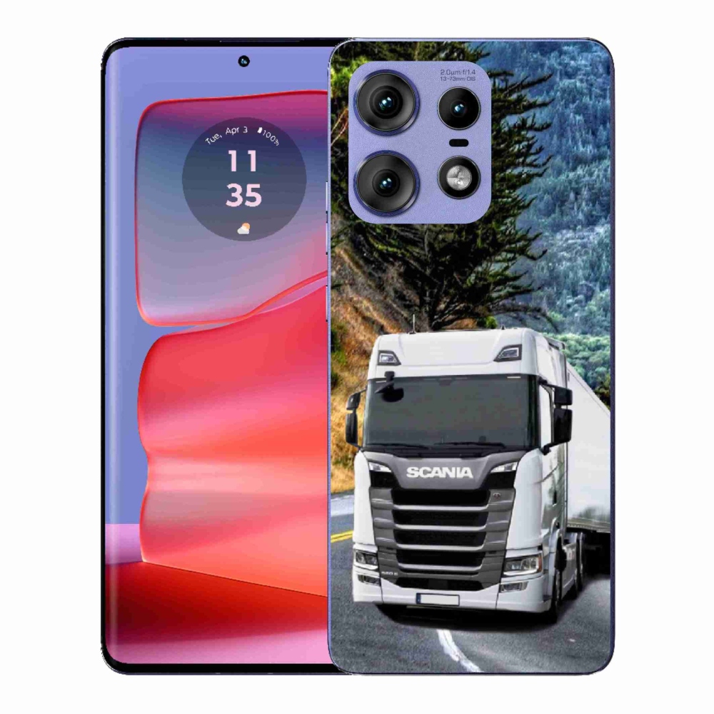Gélový kryt mmCase na Motorola Edge 50 Pro - kamión 1