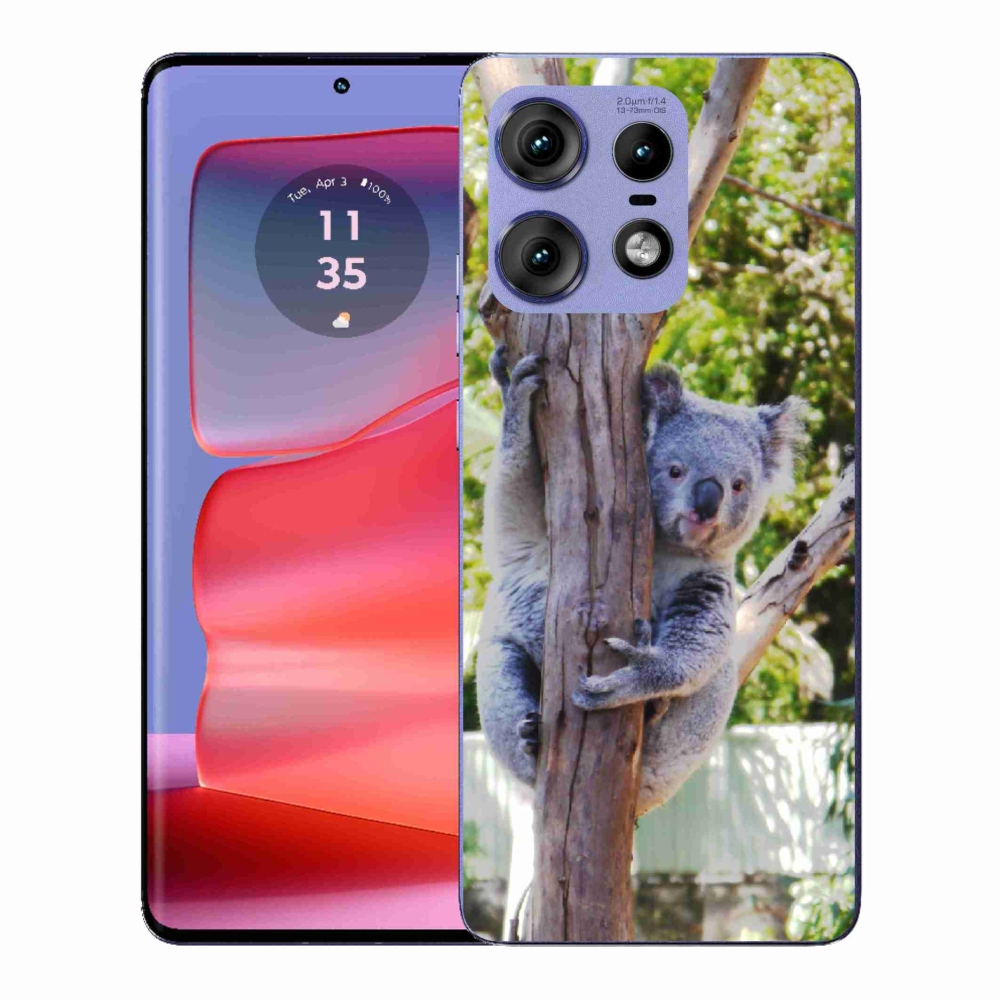 Gélový kryt mmCase na Motorola Edge 50 Pro - koala