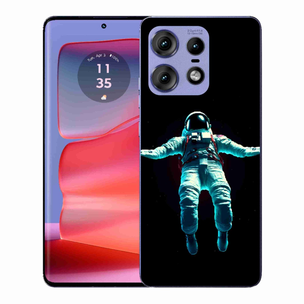 Gélový kryt mmCase na Motorola Edge 50 Pro - kozmonaut