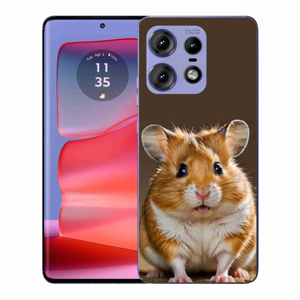 Gélový kryt mmCase na Motorola Edge 50 Pro - škrečok