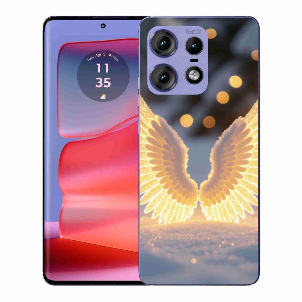 Gélový kryt mmCase na Motorola Edge 50 Pro - krídla