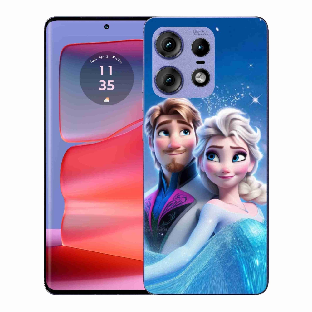 Gélový kryt mmCase na Motorola Edge 50 Pro - ľadové kráľovstvo 1
