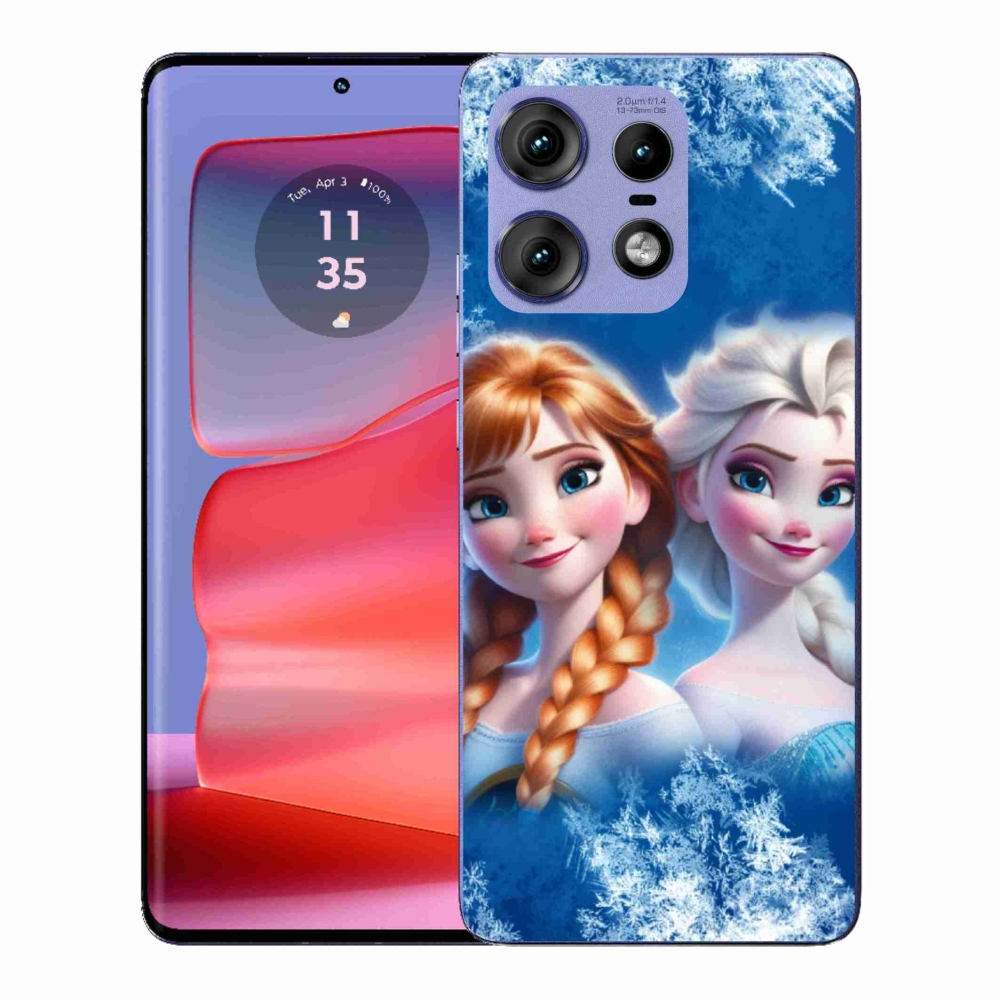 Gélový kryt mmCase na Motorola Edge 50 Pro - ľadové kráľovstvo 2