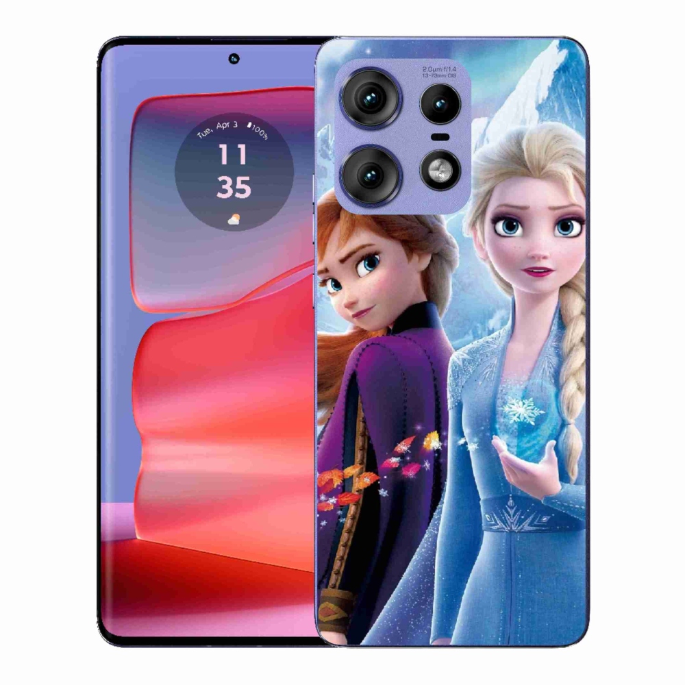 Gélový kryt mmCase na Motorola Edge 50 Pro - ľadové kráľovstvo 3