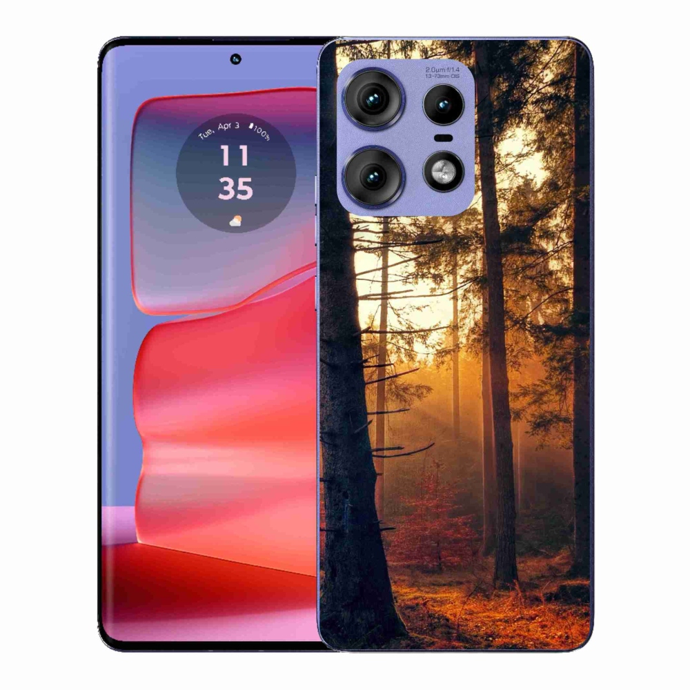 Gélový kryt mmCase na Motorola Edge 50 Pro - les