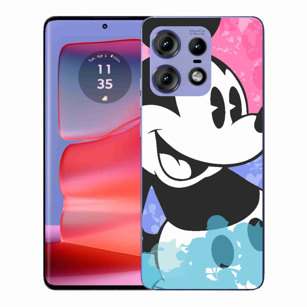 Gélový kryt mmCase na Motorola Edge 50 Pro - mickey mouse
