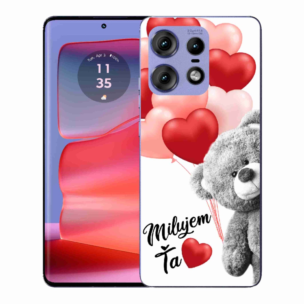 Gélový kryt mmCase na Motorola Edge 50 Pro - milujem Ťa sk