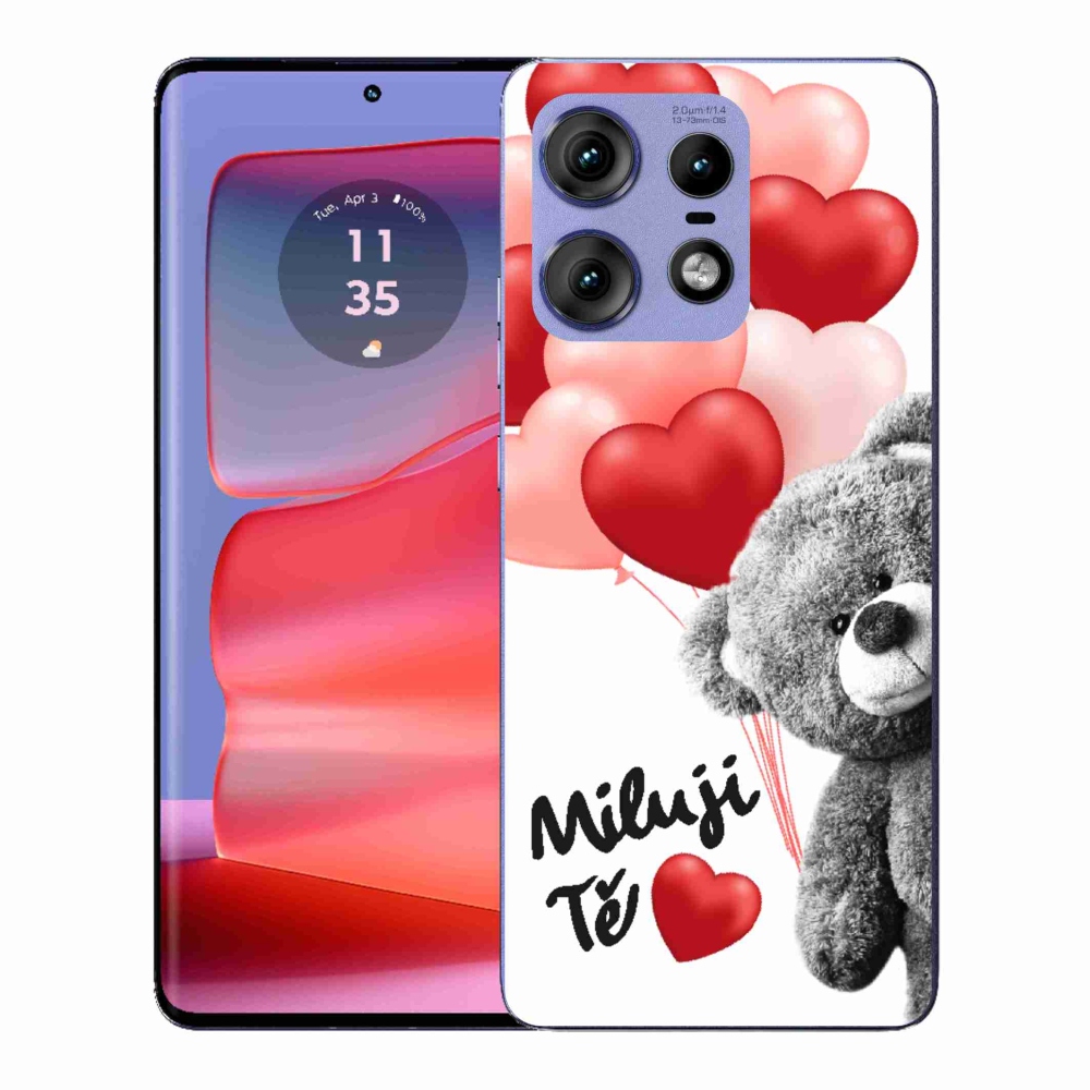 Gélový kryt mmCase na Motorola Edge 50 Pro - milujem Ťa