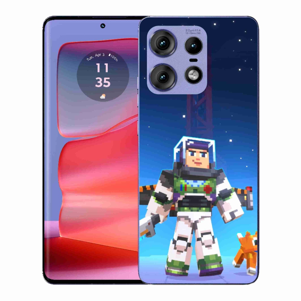 Gélový kryt mmCase na Motorola Edge 50 Pro - minecraft 2