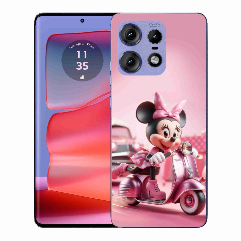Gélový kryt mmCase na Motorola Edge 50 Pro - minnie 1