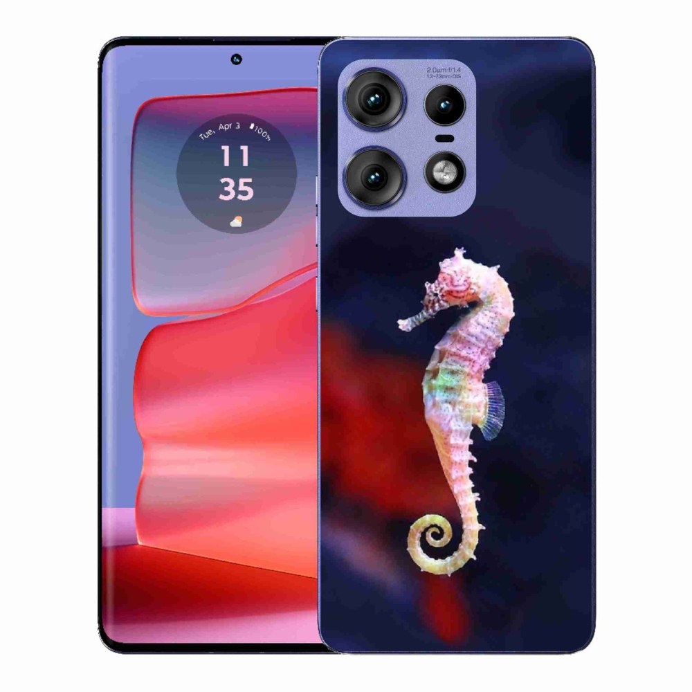 Gélový kryt mmCase na Motorola Edge 50 Pro - morský koník