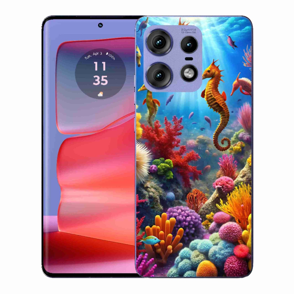 Gélový kryt mmCase na Motorola Edge 50 Pro - morský svet 3