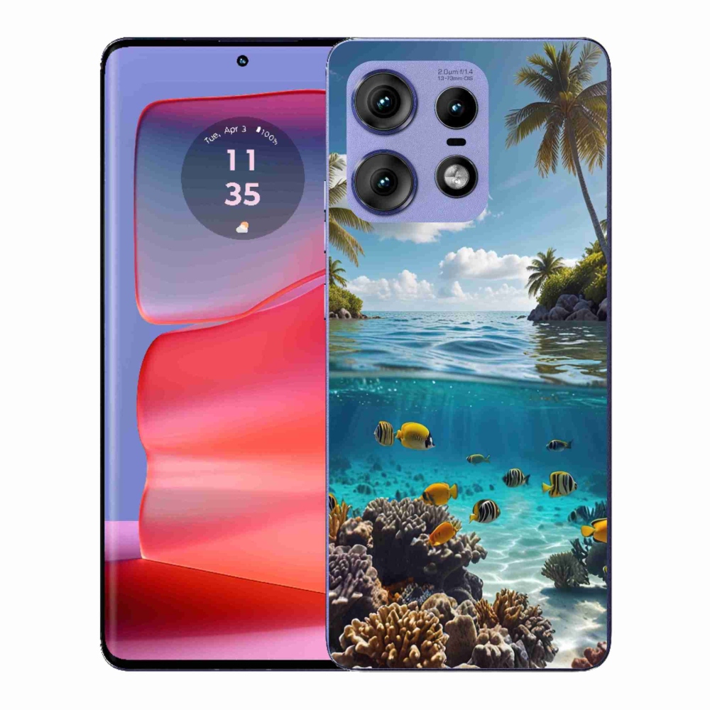 Gélový kryt mmCase na Motorola Edge 50 Pro - morský svet 4