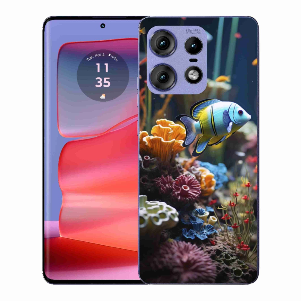 Gélový kryt mmCase na Motorola Edge 50 Pro - morský svet 5