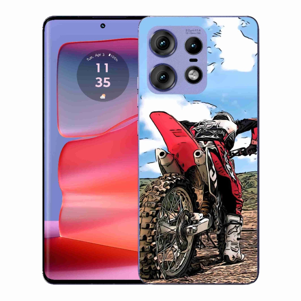 Gélový kryt mmCase na Motorola Edge 50 Pro - moto