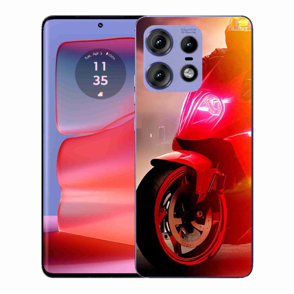 Gélový kryt mmCase na Motorola Edge 50 Pro - motorka